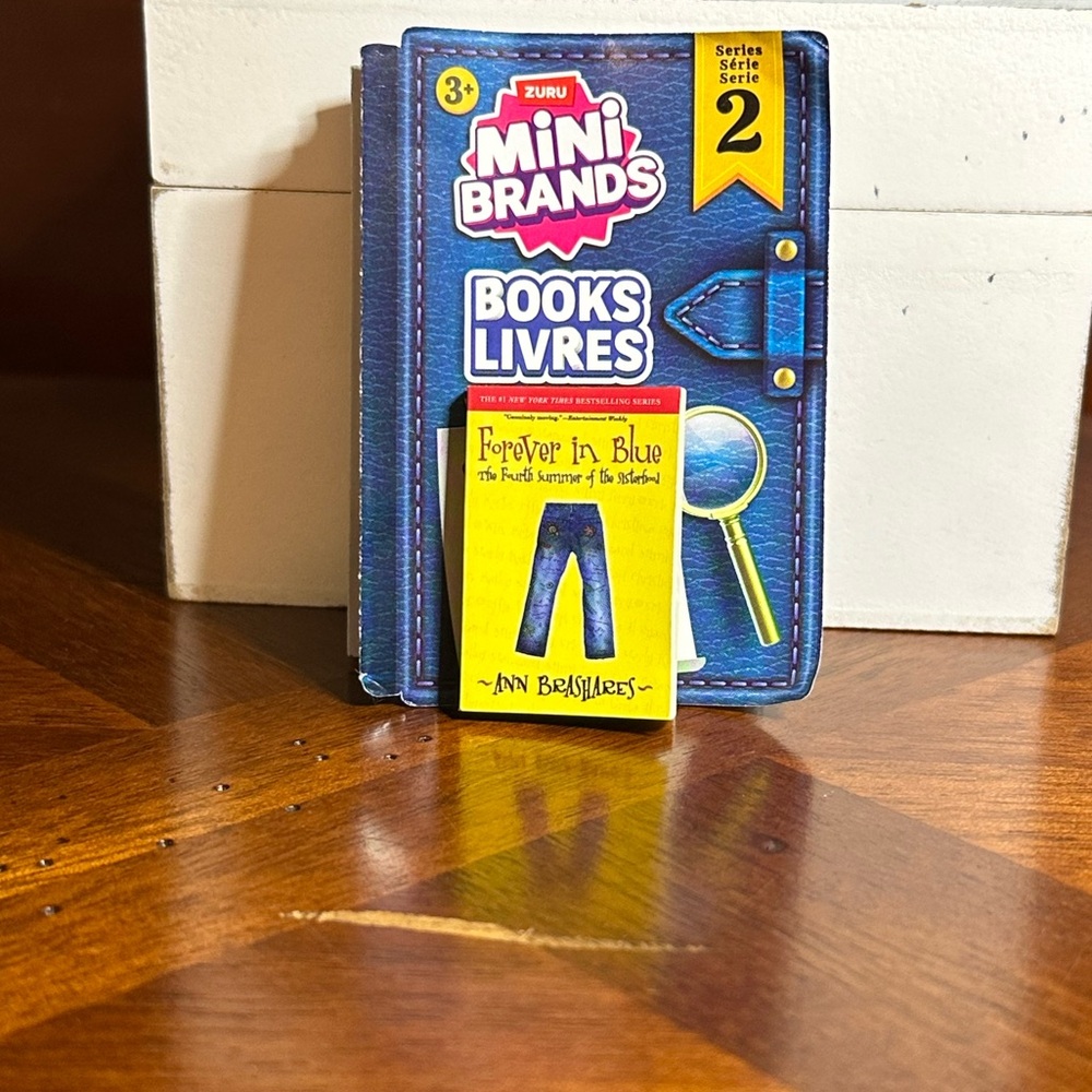 Zuru Mini Brands Forever in Blue Book